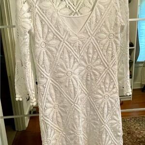 Lilly Pulitzer White Topanga Delray Dress